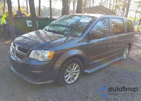 2015 Dodge Grand Caravan Sxt из США, поврежденный, VIN 2C4RDGCG3FR541281